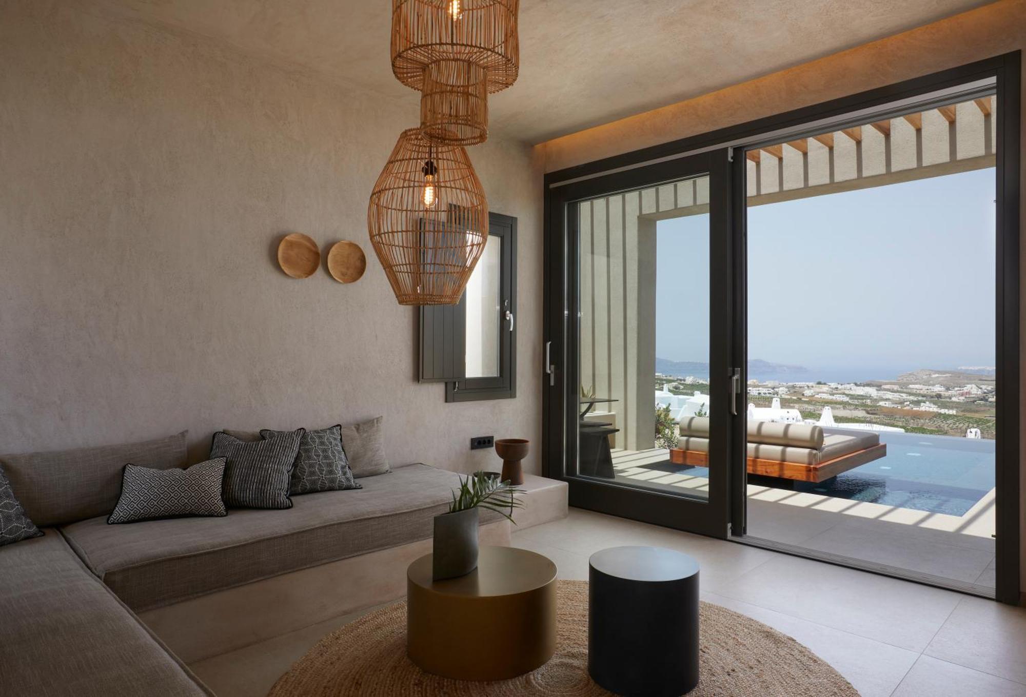 North Santorini - A Luxury Spa Hotel Pýrgos エクステリア 写真